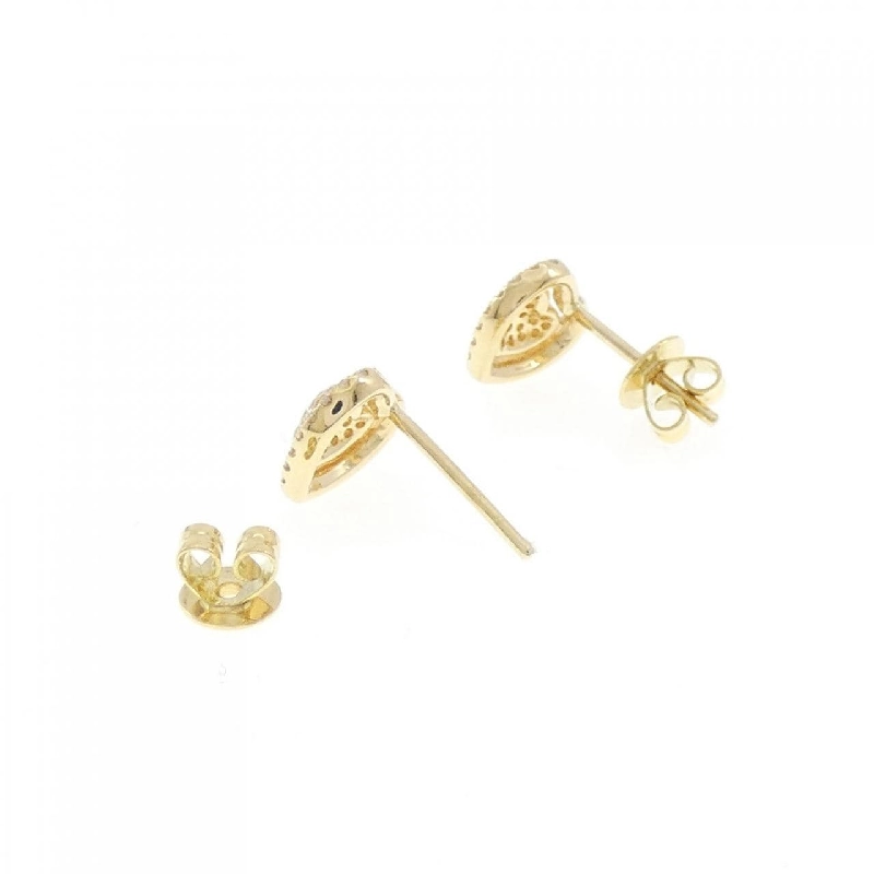 K18YG Bông tai kim cương hình trái tim 0.22CT - Hàng hiệu Chính hãng 875657