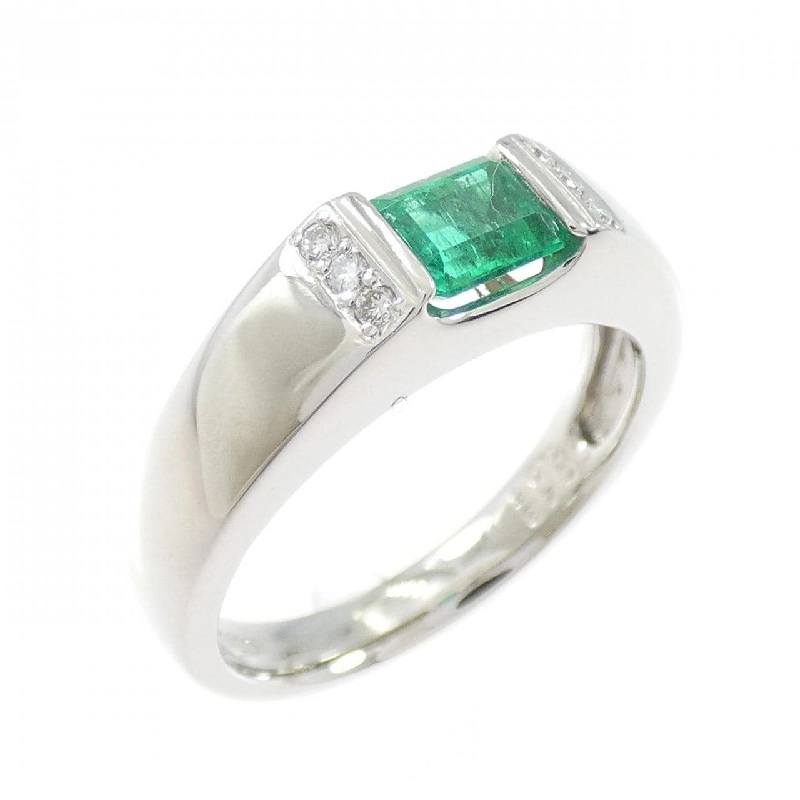 Nhẫn Emerald PT900 0.48CT - Hàng hiệu Authentic 849509
