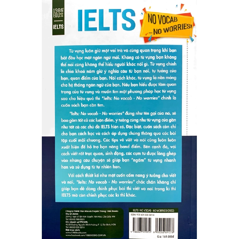 Ielts Vocab - No Worries! - Vũ Hải 281455