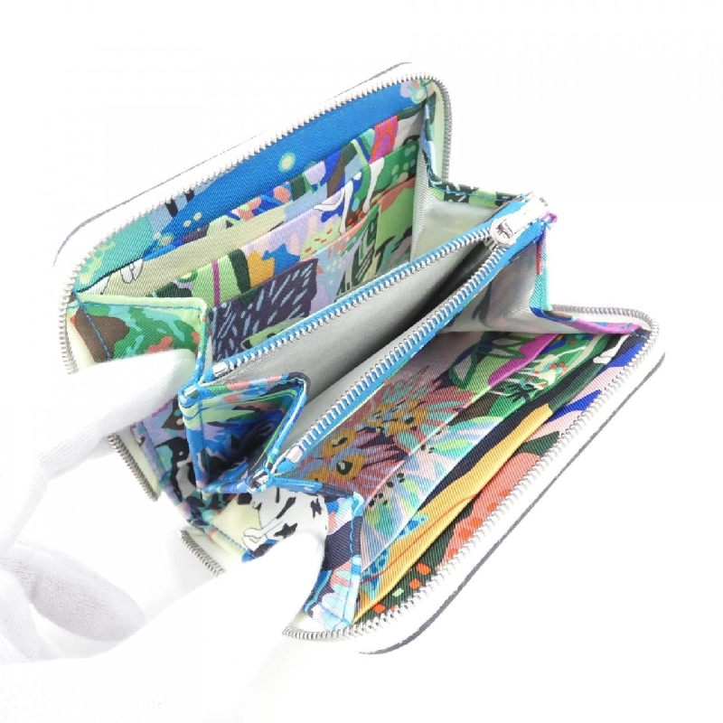 Ví Hermès EN LIBERTE Silk In Compact 084266CK 623020