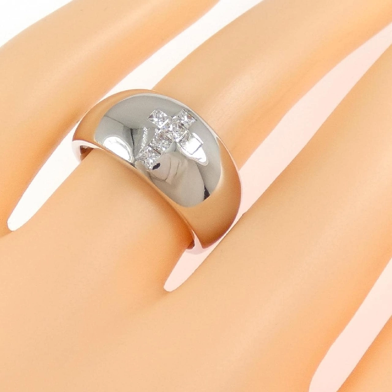 Nhẫn kim cương PT900 hình chữ thập 0.30CT - Hàng hiệu chính hãng 846260