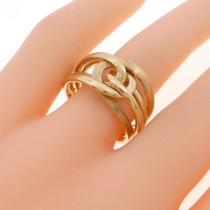 Nhẫn K18YG La Soma - Hàng hiệu Authentic 835532