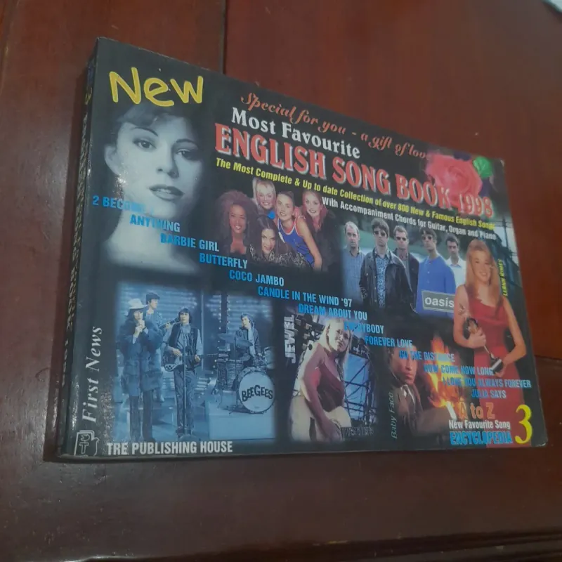 Most Favourite ENGLISH SONG BOOK 1998, volume 3 791155