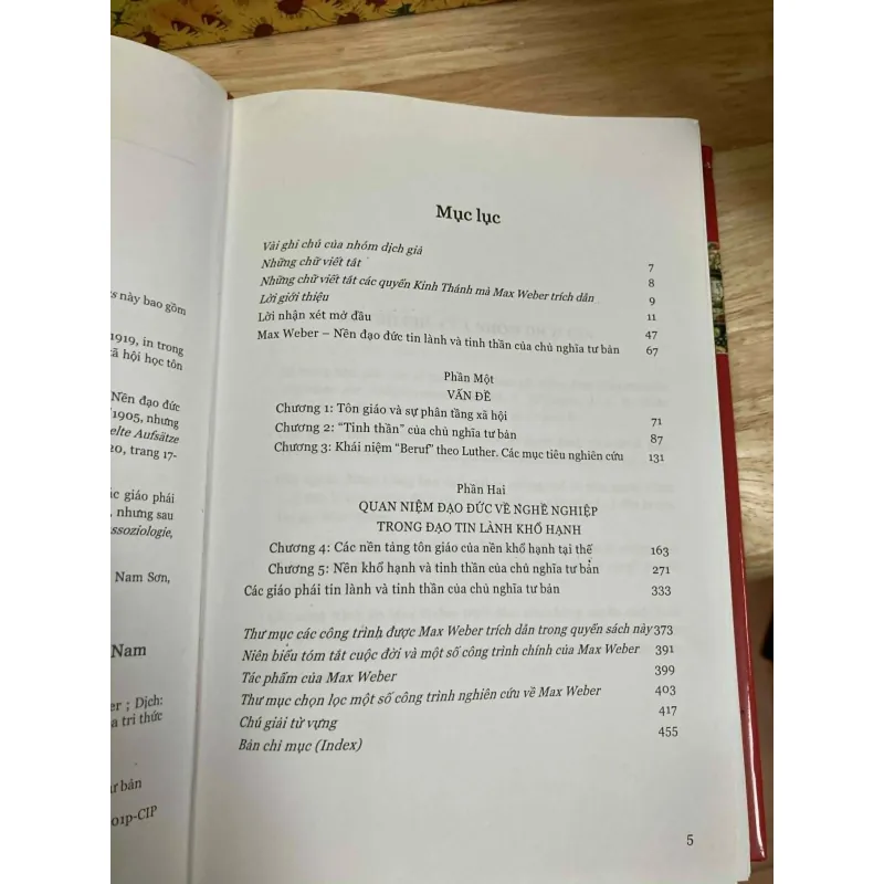 Nền Đạo Đức Tin Lành Và Tinh Thần Chủ Nghĩa Tư Bản - Max Weber (bìa cứng có áo) 1033088
