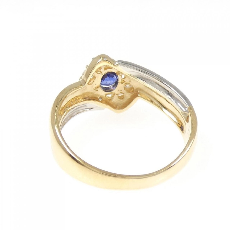 Nhẫn Sapphire K18YG/PT900 0.36CT - Hàng hiệu Chính hãng 854490