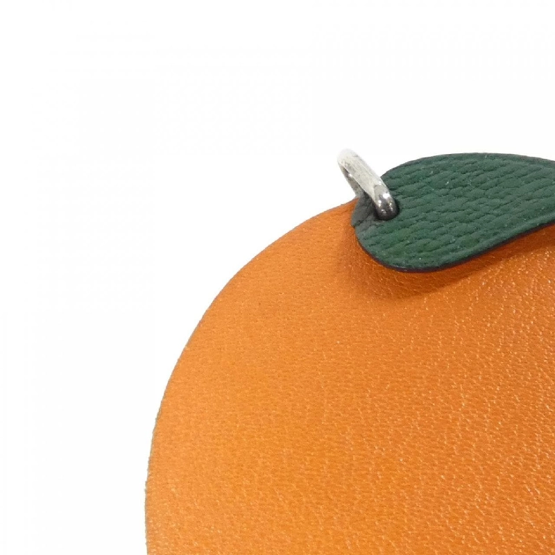 Khóa chìa khóa Hàng hiệu Authentic HERMES ORANGE Fruits Porte Cle 027888CS 772104