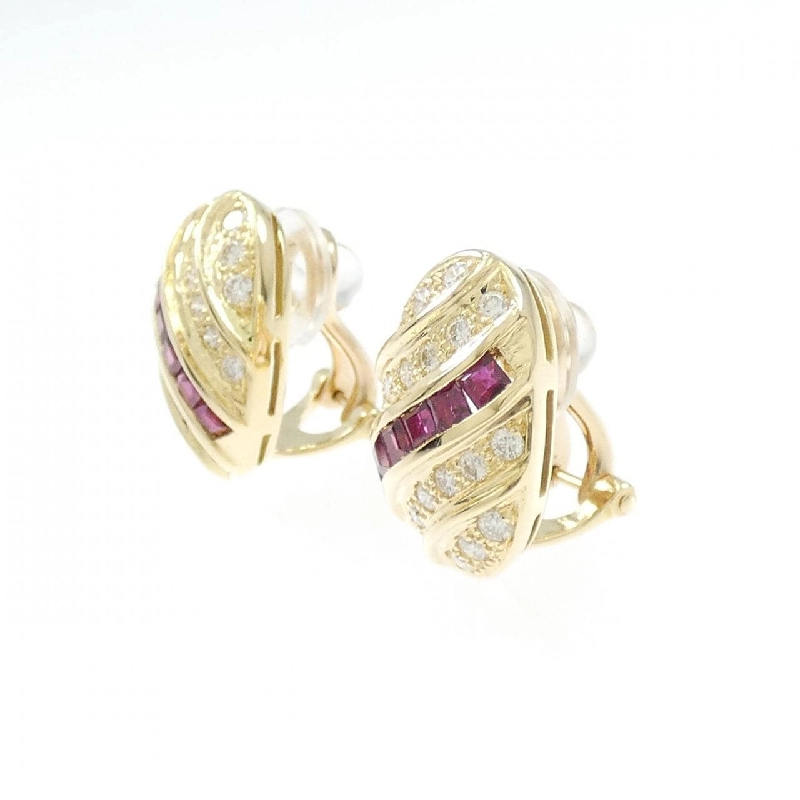 Bông tai Ruby 18KYG 0.99CT - Hàng hiệu Chính hãng 871638