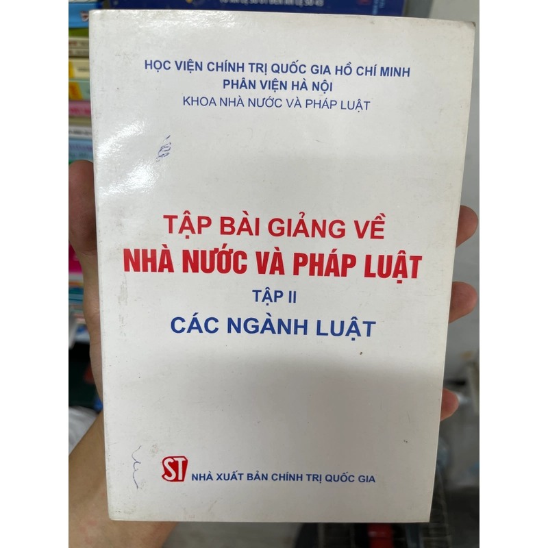 Tập bài giảng về Nhà nước và Pháp luật 302202