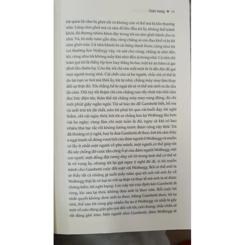 DIỆT VONG - DỊCH: HOÀNG ĐĂNG LÃNH 707412