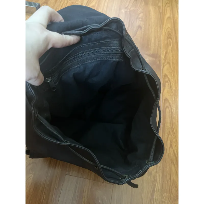 Balo nam 27x42x16 da thật 2hand 992644