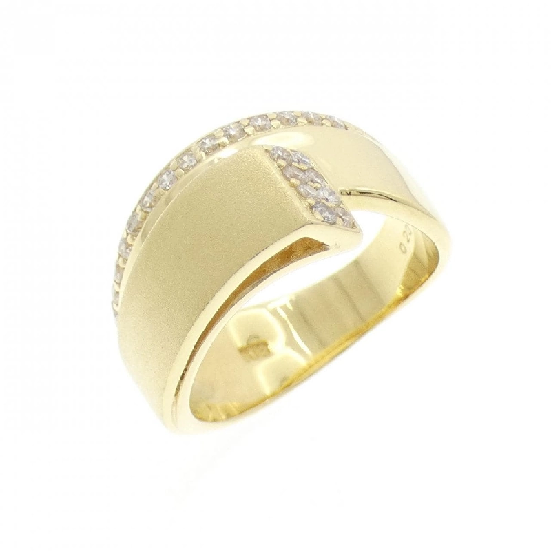 Nhẫn kim cương K18YG 0.28CT - Hàng hiệu chính hãng 850624