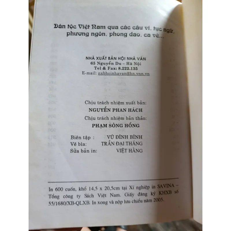 Câu ví, phương ngôn, phong dao, ca vè 1002292