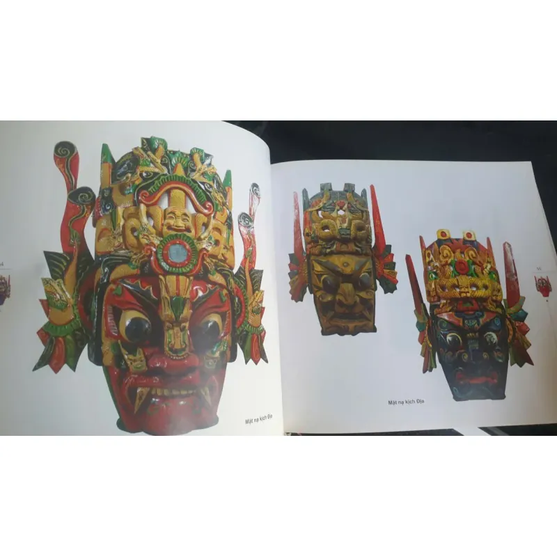 Mặt Nạ Dân Gian Trung Quốc - Củng Ninh sách nghệ thuật truyền thống 697352