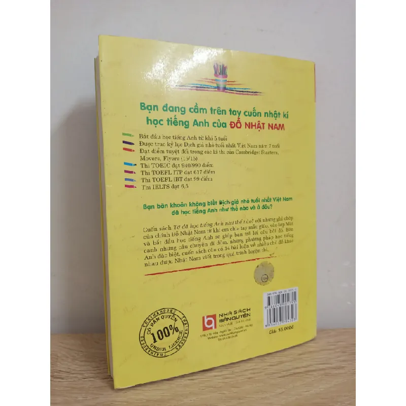 [Phiên Chợ Sách Cũ] Tớ Đã Học Tiếng Anh Như Thế Nào? (2014) - Đỗ Nhật Nam S1507 506332