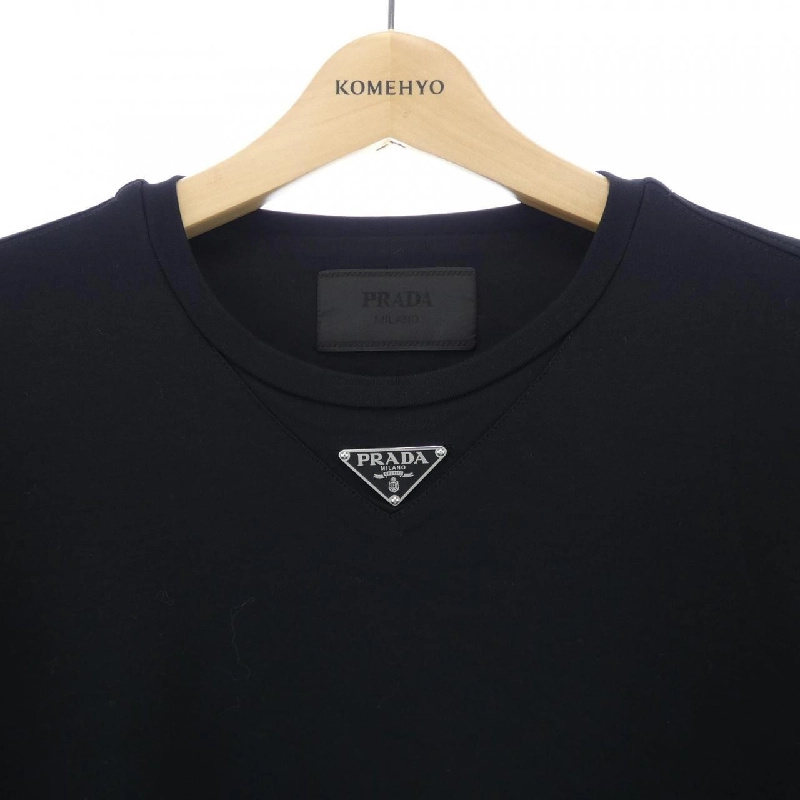 Áo thun PRADA logo tam giác UJN861 S232 240 - Hàng hiệu Chính hãng 896546