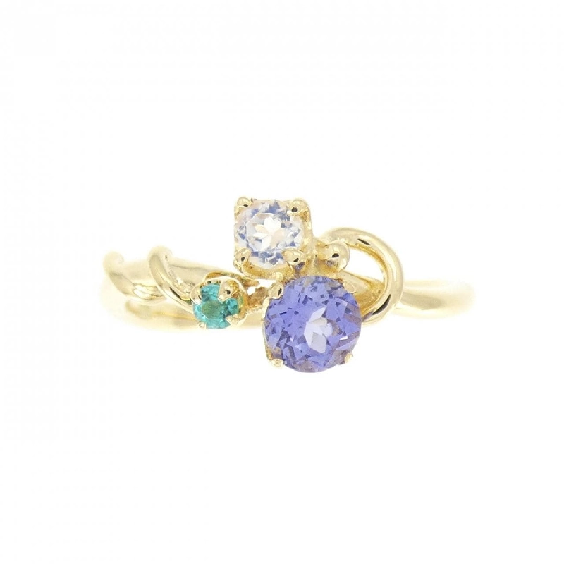 Nhẫn đá màu K18YG 667851