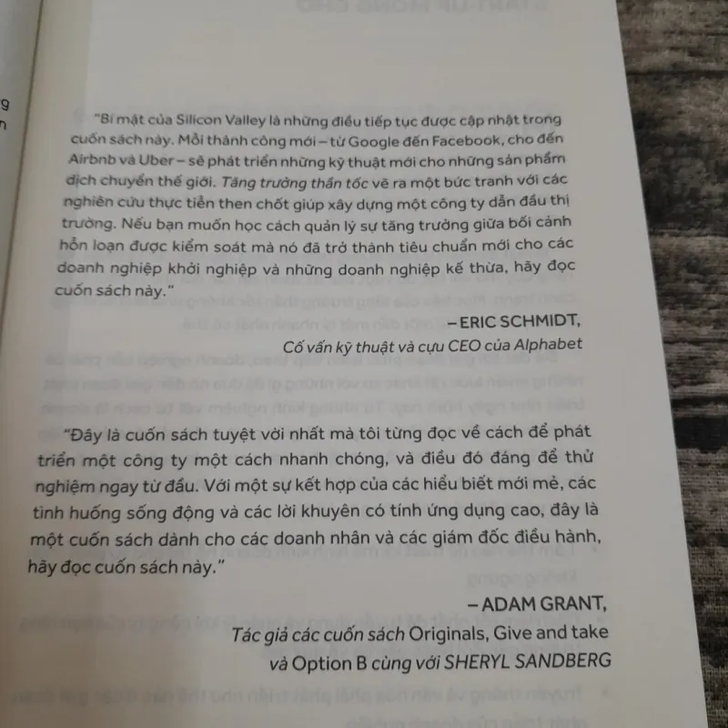 Tăng trưởng Thần tốc- Blitzscaling. Tg Reid Hoffman & Chris Yeh 763488