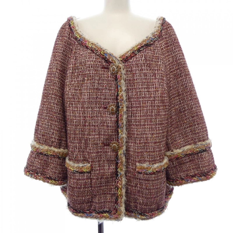 Áo khoác không cổ CHANEL P50724V37675 632371