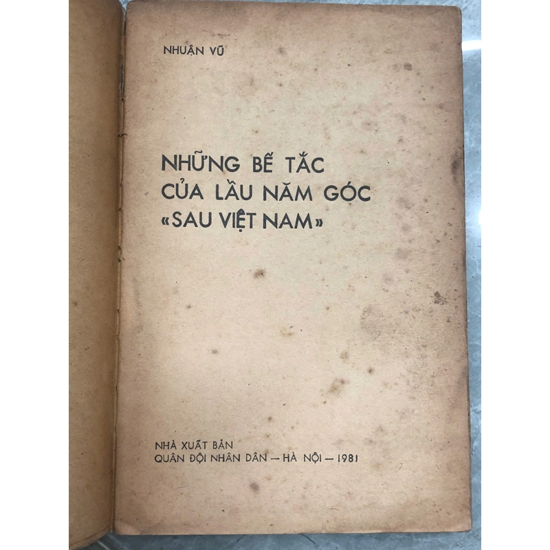NHỮNG BẾ TẮC CỦA LẦU  NĂM GÓC SAU VIỆT NAM 451628