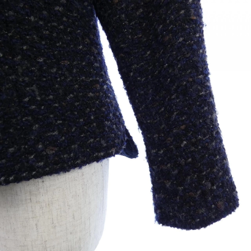 Jacket không cổ CHANEL P19972V11631 02A - Hàng hiệu Authentic 822179