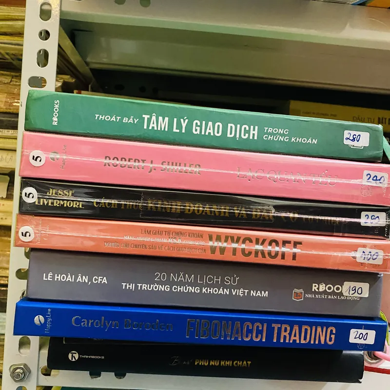 Combo 6 cuốn Chứng khoán bìa cứng đẹp 702408