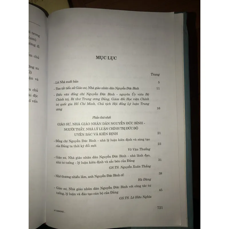 Giáo sư nhà giáo nhân dân - Nguyễn Đức Bình  688050