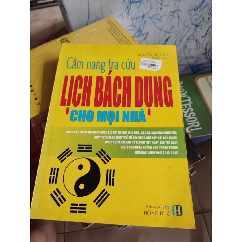 [Sách Cũ SCGR] Cẩm nang tra cứu lịch bách dụng cho mọi nhà 684208