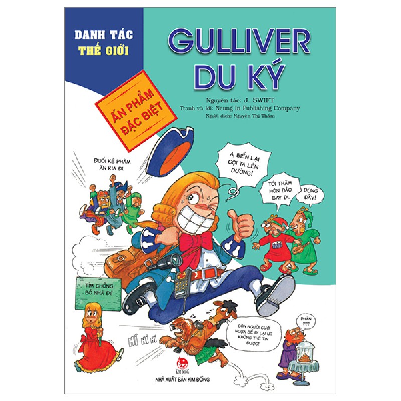 Danh Tác Thế Giới - Gulliver Du Ký - Neung In Publishing Company, J. Swift 142211