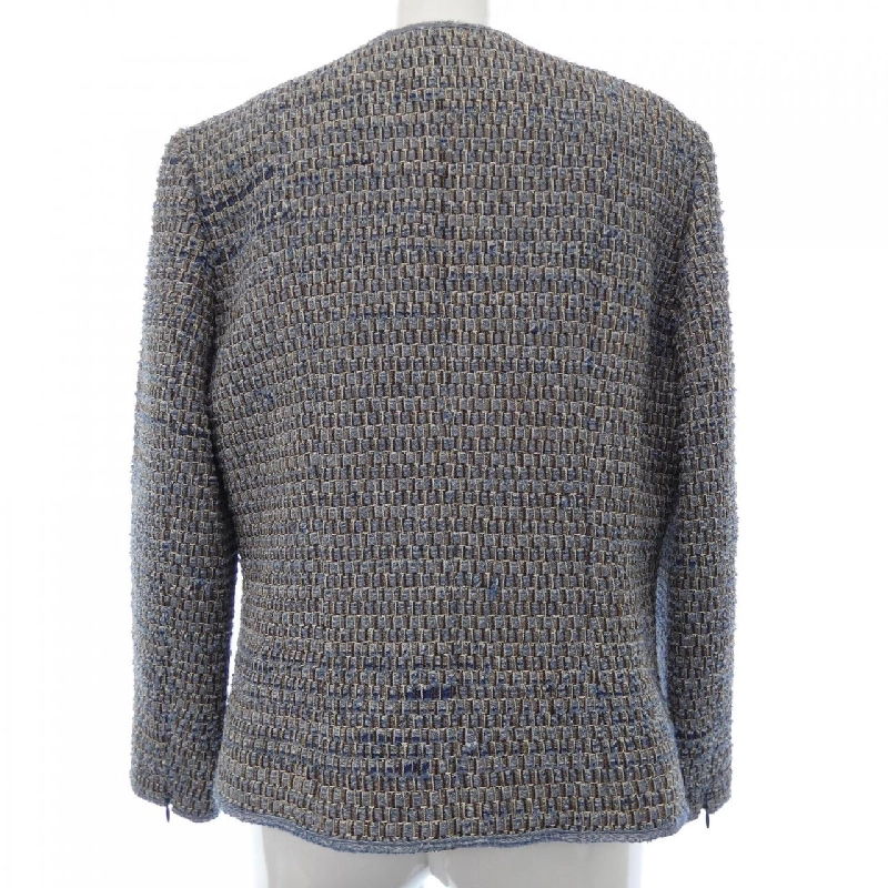 【Mã giảm giá】【Cổ điển】Áo khoác không cổ CHANEL 639790