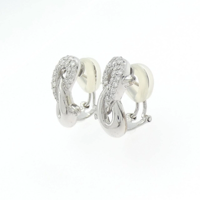 K18WG Bông tai/Khuyên tai Kim cương 0.50CT - Hàng hiệu Chính hãng 875983