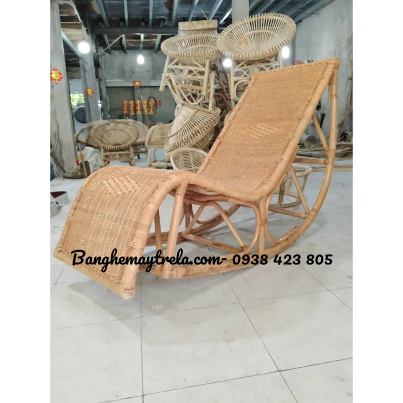 Ghế bập bênh mây hiện đại 751421