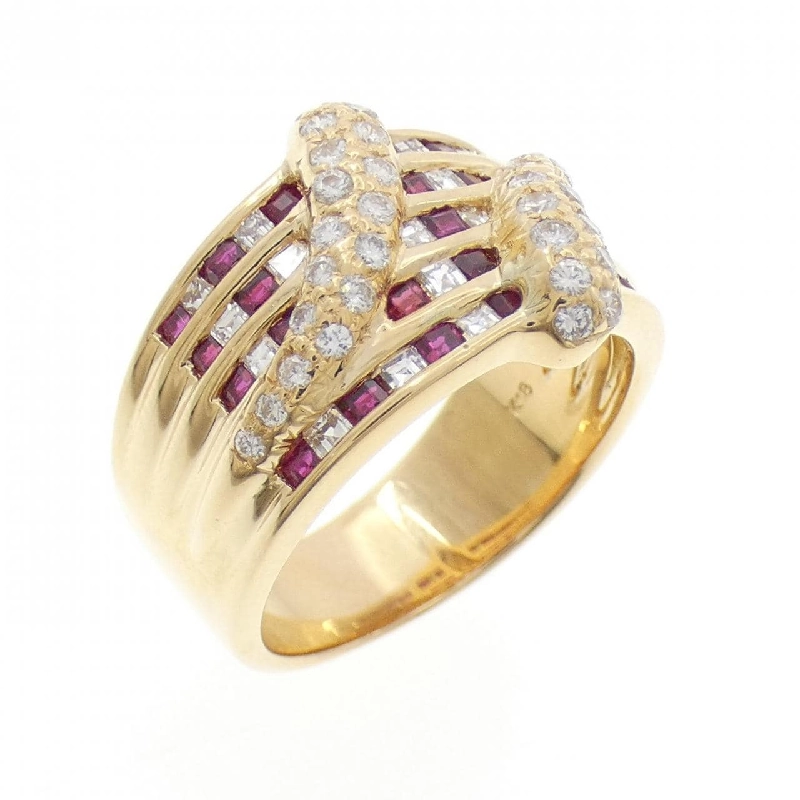 Nhẫn Ruby K18YG 0.81CT - Hàng hiệu Chính hãng 849295