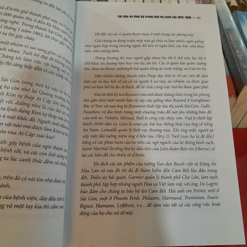 SÀI GÒN VÀ NAM KỲ TRONG THỜI KỲ CANH TÂN 1875-1925 -  NGUYỄN ĐỨC HIỆP 701819