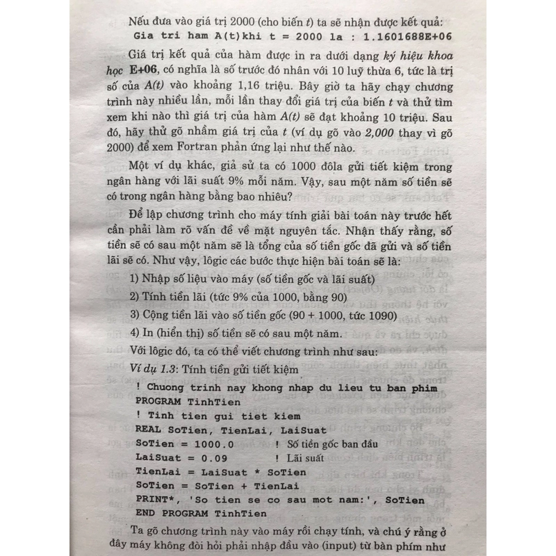NGÔN NGỮ LẬP TRÌNH FORTRAN 90 455047