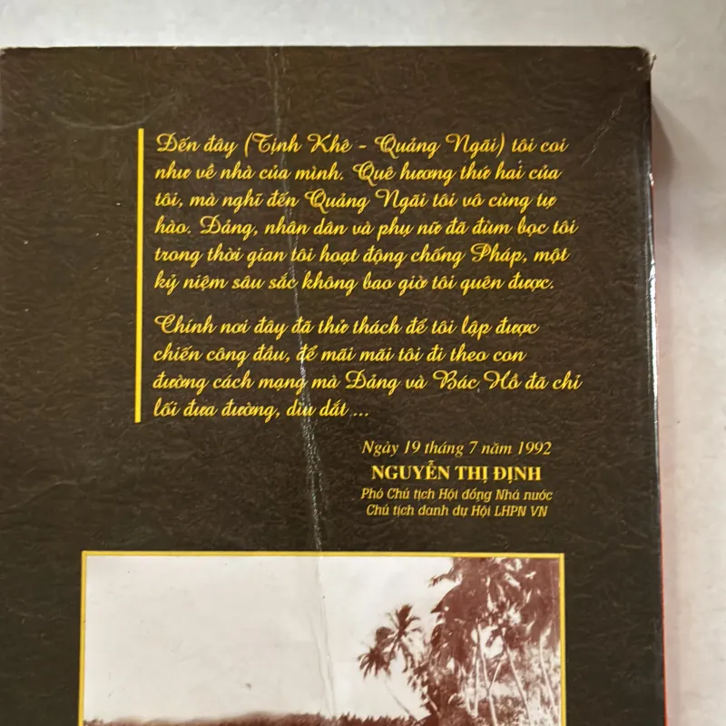 Tịnh Khê vùng địa linh cách mạng - Võ Cao Lợi 801007