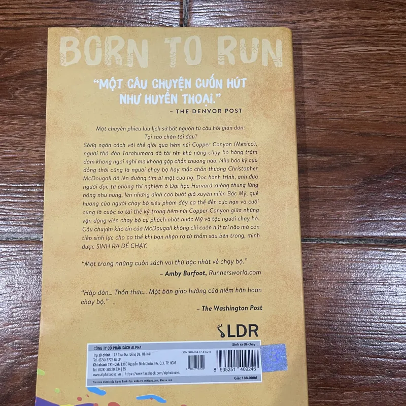 Sinh Ra Để Chạy - Christopher McDougall (9) 956907