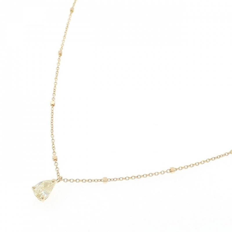 K18YG Dây chuyền kim cương 0.302CT - Hàng hiệu Chính hãng 857842