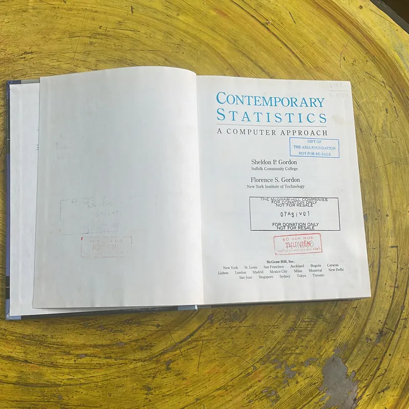 CONTEMPORARY STATISTICS A COMPUTER APPROACH-  699421