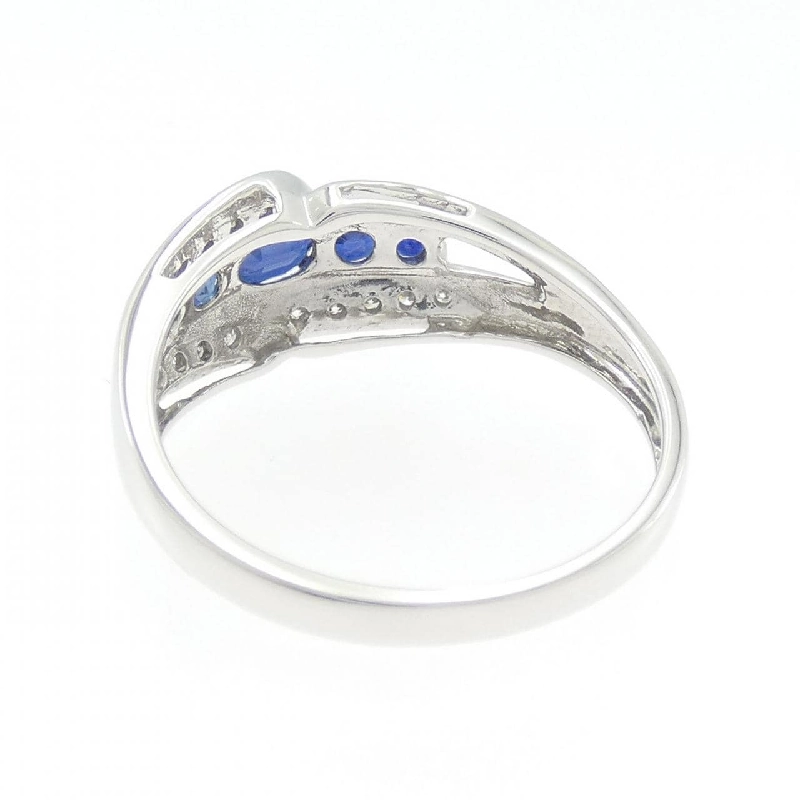 Nhẫn Sapphire K14WG 665650