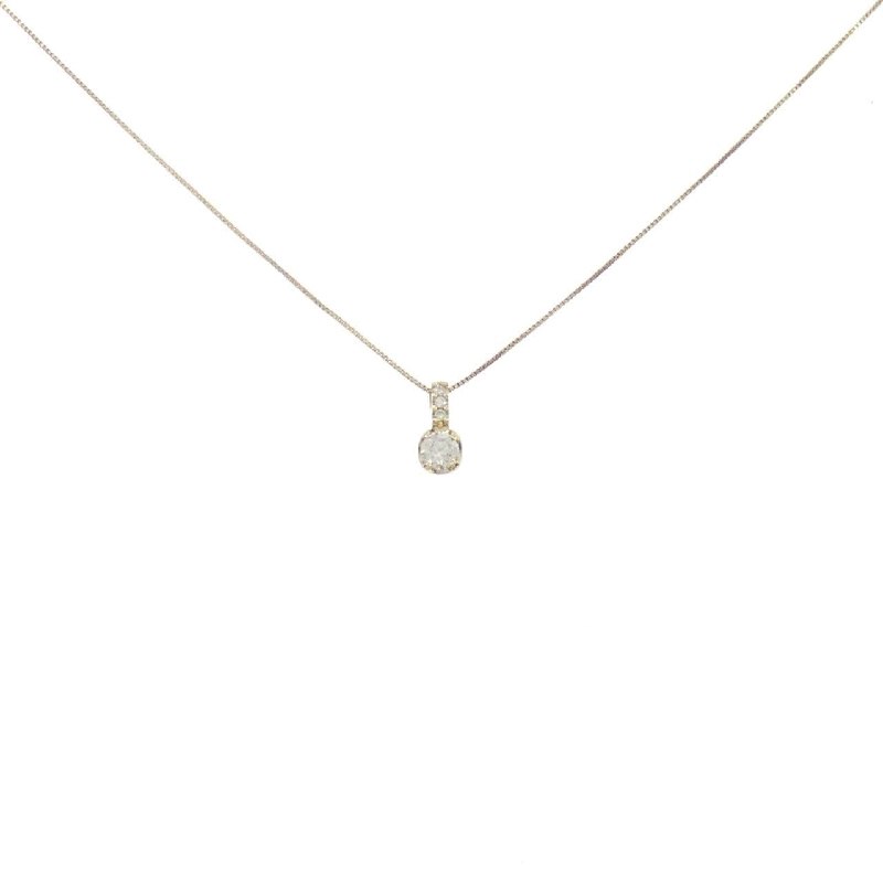 K18YG Dây chuyền kim cương 0.16CT - Hàng hiệu Chính hãng 862102