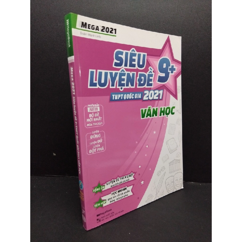 Mega 2021 siêu luyện đề 9+ THPT Quốc gia 2021 VĂN HỌC (tặng kèm bảng tổng hợp kiến thức) mới 90% bẩn nhẹ 2020 HCM2608 Đoàn Mạnh Linh GIÁO TRÌNH, CHUYÊN MÔN 247041