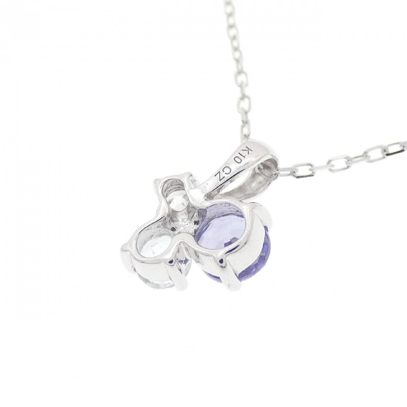 K10WG Đá màu Dây chuyền - Hàng hiệu Chính hãng 860012