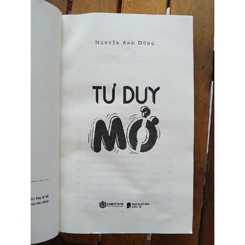 Tư duy mở - (Không rõ tác giả) 540002