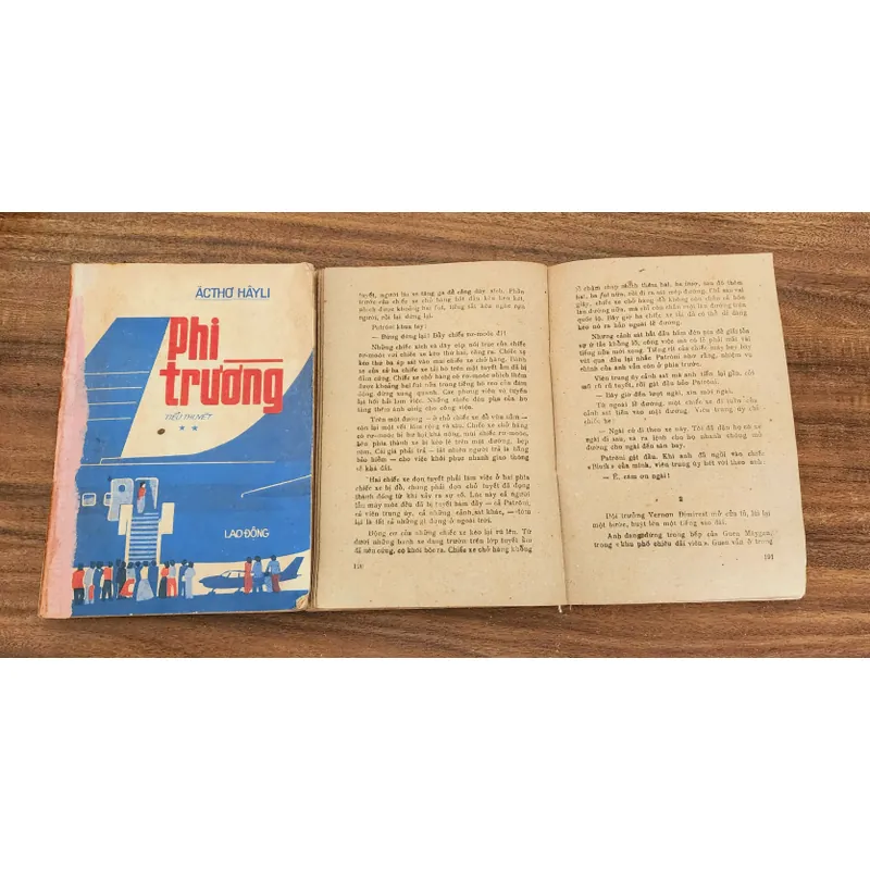 Trọn bộ 2 tập tiểu thuyết PHI TRƯỜNG - 760 trang (nhà văn Arthur Hailey) 723157