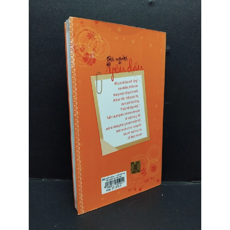 Gởi người yêu dấu for the one i love mới 90% bẩn nhẹ 2014 HCM.ASB0609 342033