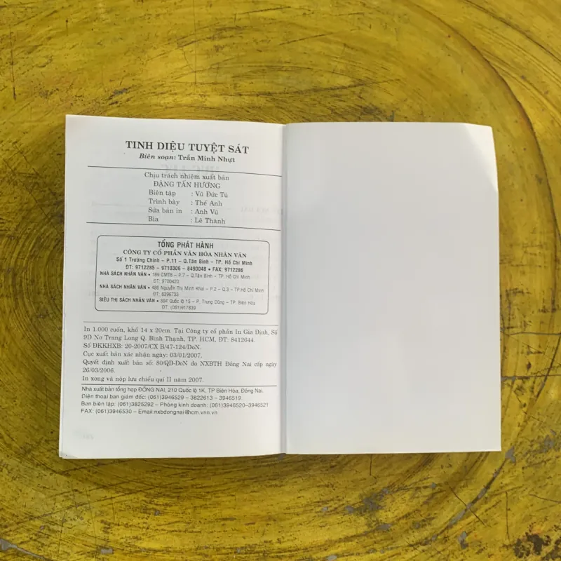 TINH DIỆU TUYỆT SÁT SỔ TAY NGHỆ THUẬT CỜ TƯỚNG - TRẦN MINH NHỰT biên soạn 1022428