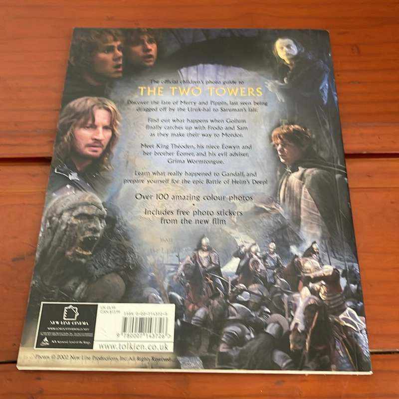 PICTURE BOOK The lord of the rings The two towers photo guide 536712