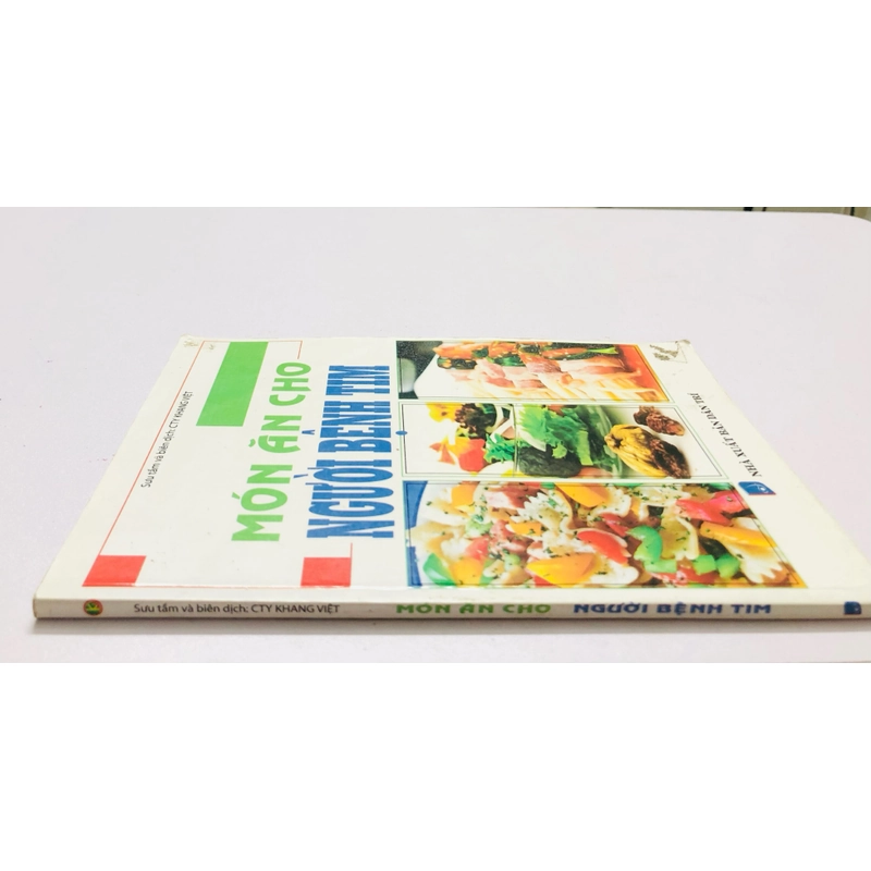 MÓN ĂN CHO NGƯỜI BỆNH TIM  - 110 trang, nxb: 2012 363207