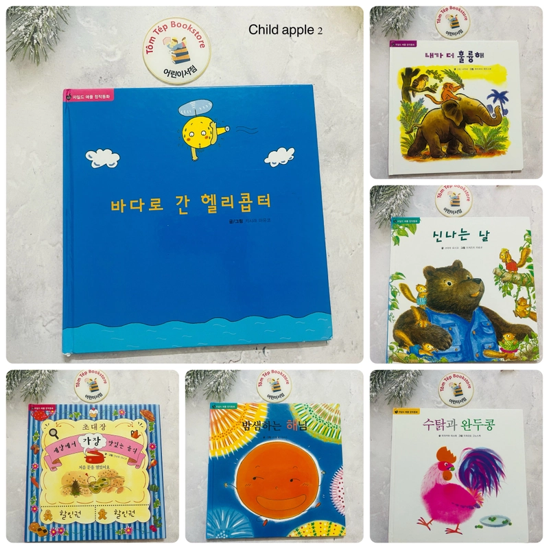 Ehon bản tiếng Hàn 차일애플 창작동화- Child apple 2 496877