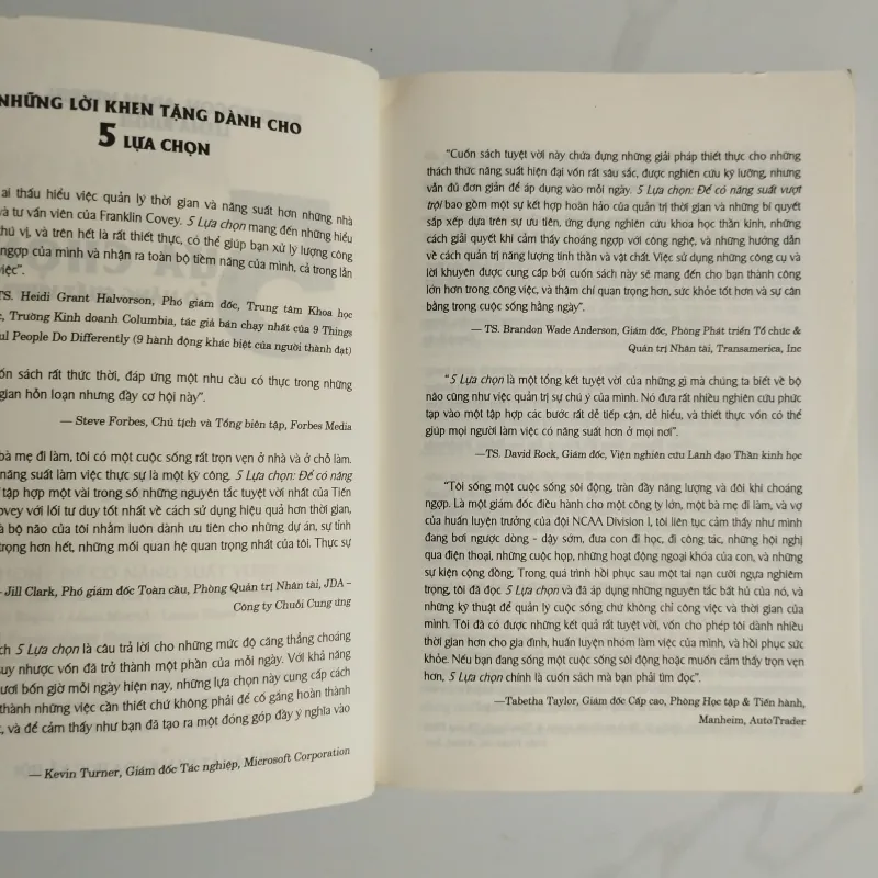 5 lựa chọn để có năng suất vượt trội  1025475